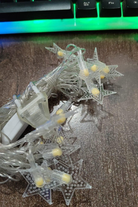 Serial String Star Lights for Decoration