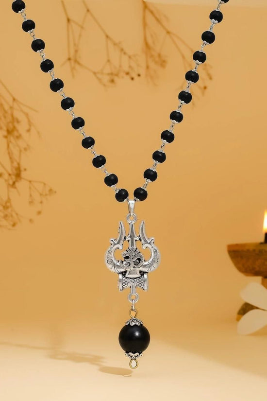 Om Shiva Trishool Karungali Mala