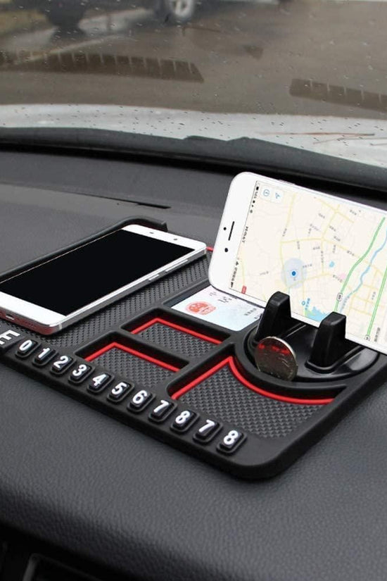 HSR Car Accessories Multifunction Phone GPS Holder Anti-Slip Silicone Pad and Car Mobile Holders for Car Dashboard